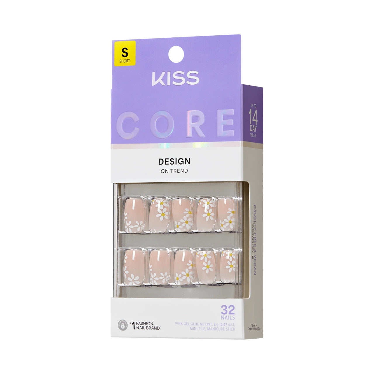 KISS Core Design Press On Nail - Happy Days