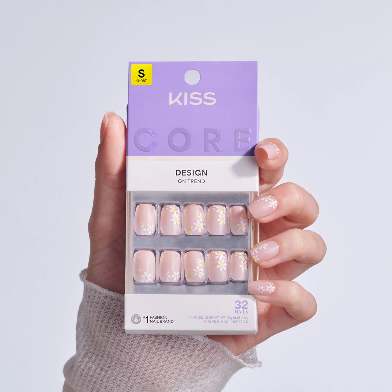 KISS Core Design Press On Nail - Happy Days - product image 14