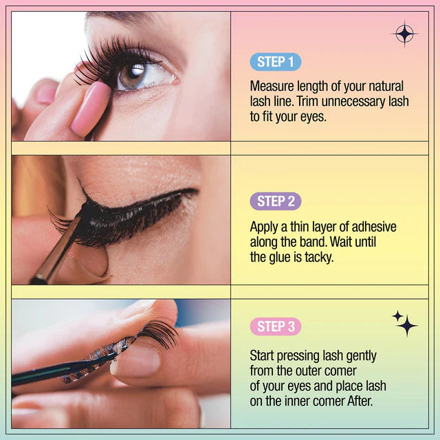 EBIN CATTITUDE Eyelashes - Natural Cat (4 Pairs) - product image 7