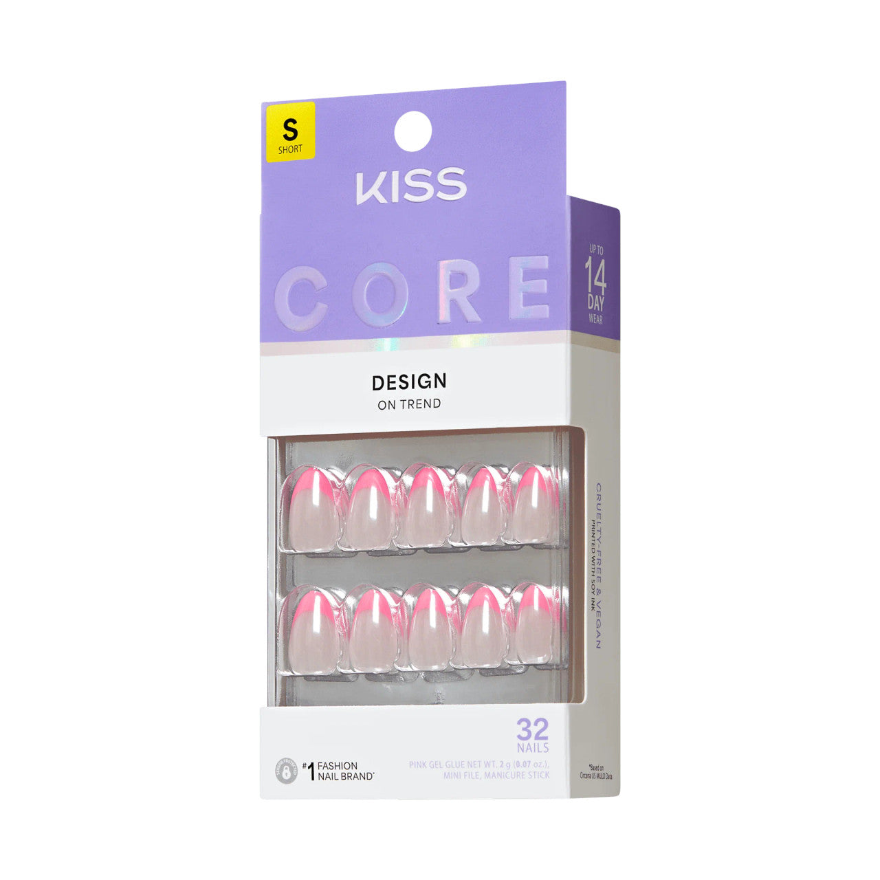 KISS Core Design Press On Nail - SHINING BRIGHT