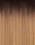 OUTRE Synthetic Quick Weave Half Wig -  Flow 3 - Color DR4/Champagne swatch