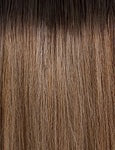 OUTRE Synthetic Quick Weave Half Wig -  Flow 4 - Color DR4/Wheat Blonde swatch