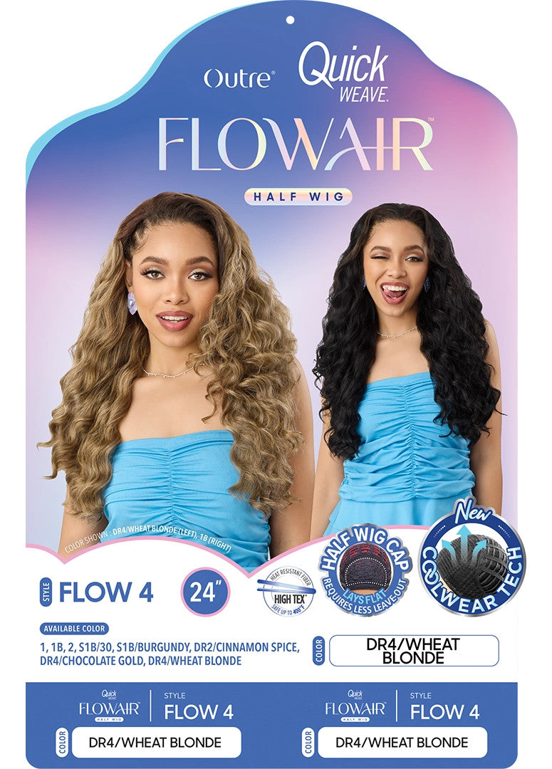 OUTRE Synthetic Quick Weave Half Wig -  Flow 4 - product image 6