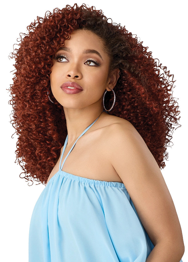 OUTRE Synthetic Quick Weave Half Wig - Flow 1