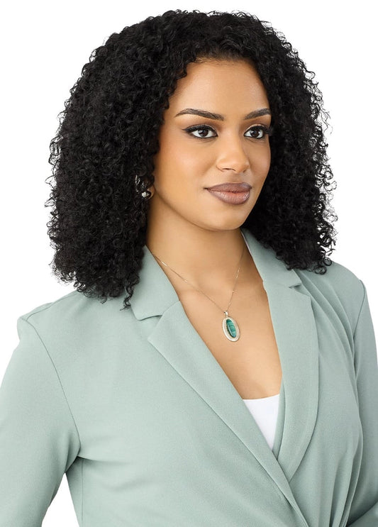 OUTRE 100% Unprocessed Human Hair EVERROOT Half Wig - Water Curls 14" - product image 2