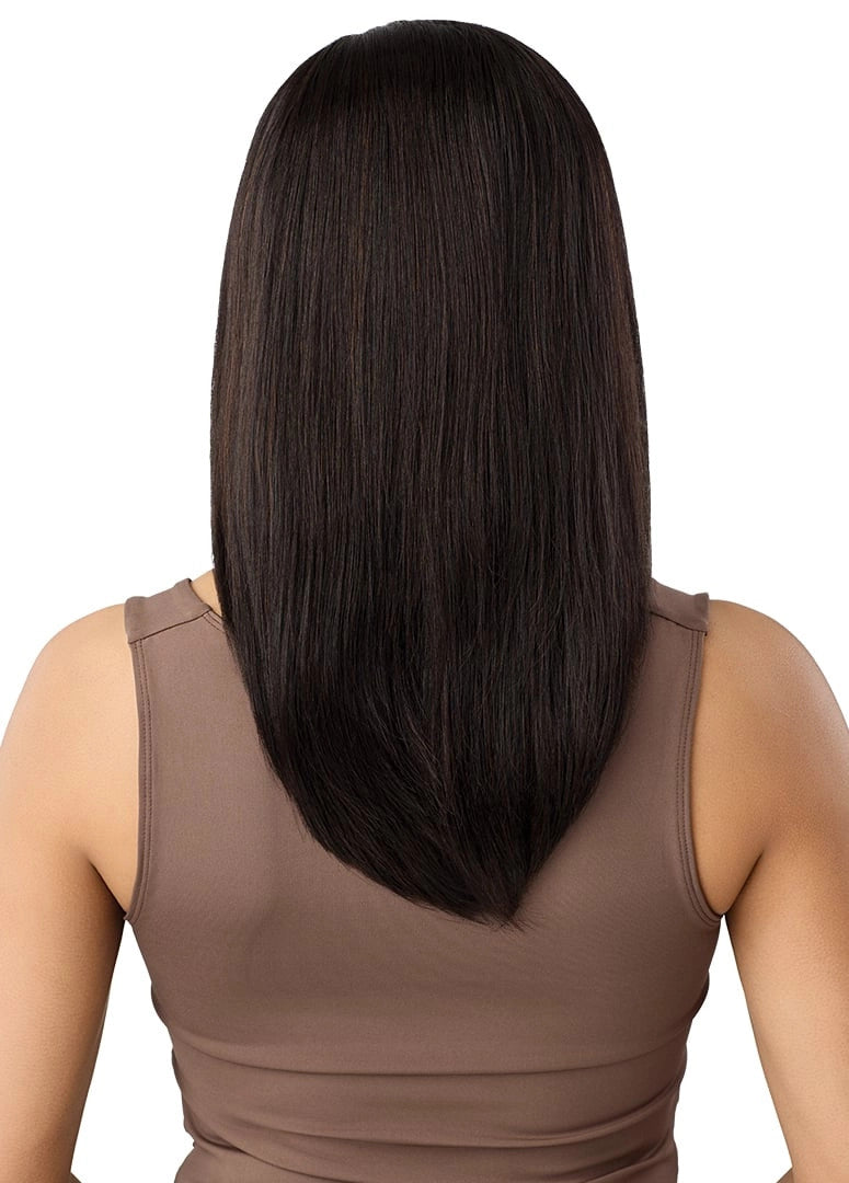 OUTRE 100% Unprocessed Human Hair EVERROOT Half Wig - Yaki Straight 18" - product image 4