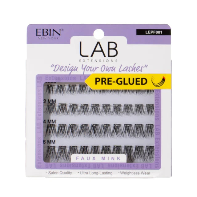 EBIN LAB EXTENSIONS DIY Cluster Lashes (Pre-glued)
