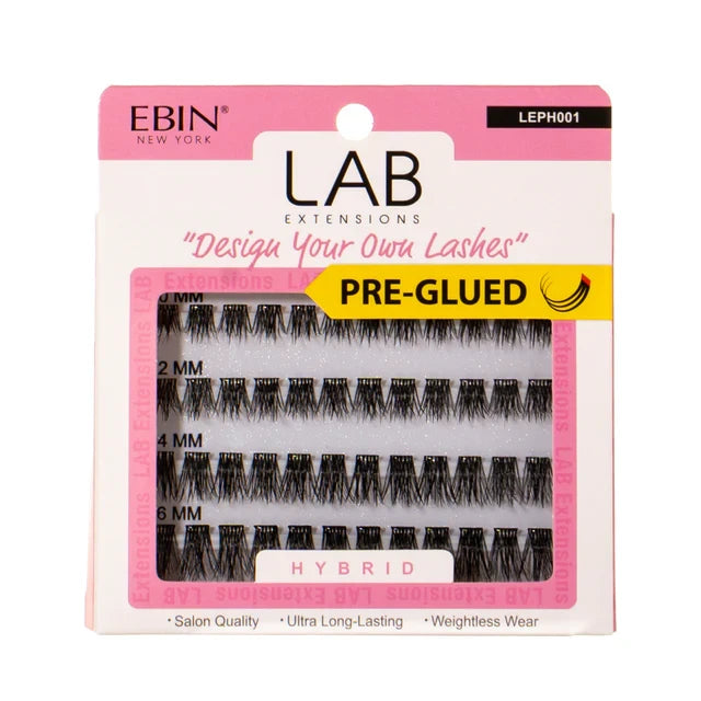 EBIN LAB EXTENSIONS DIY Cluster Lashes (Pre-glued) - product image 4