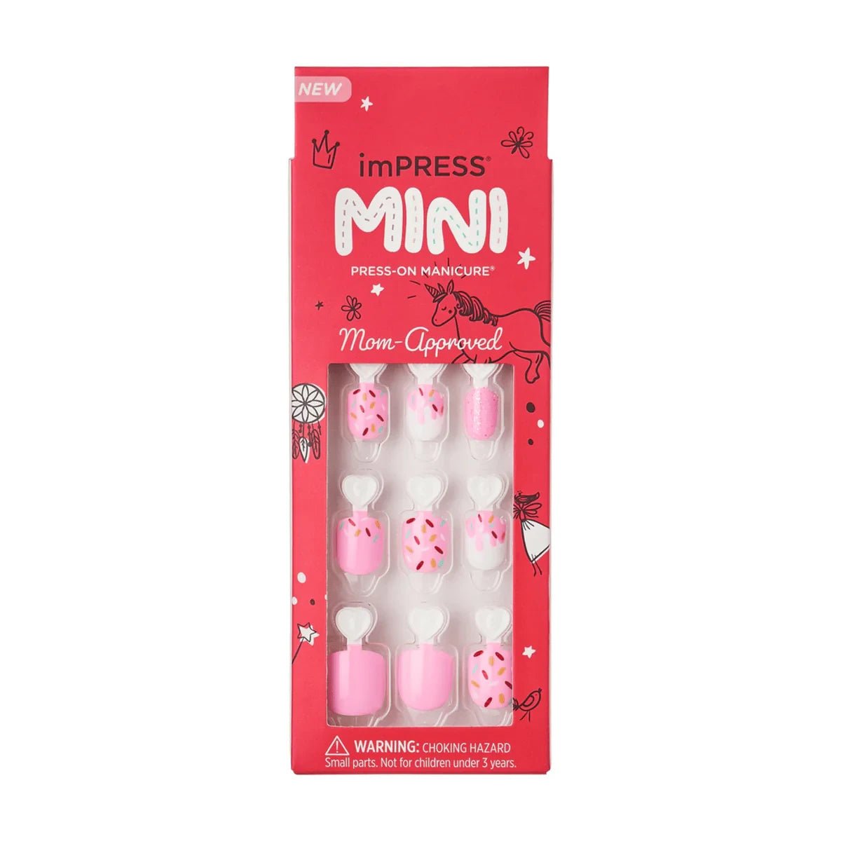 KISS Impress MINI Press On Manicure - SUPER DUPER