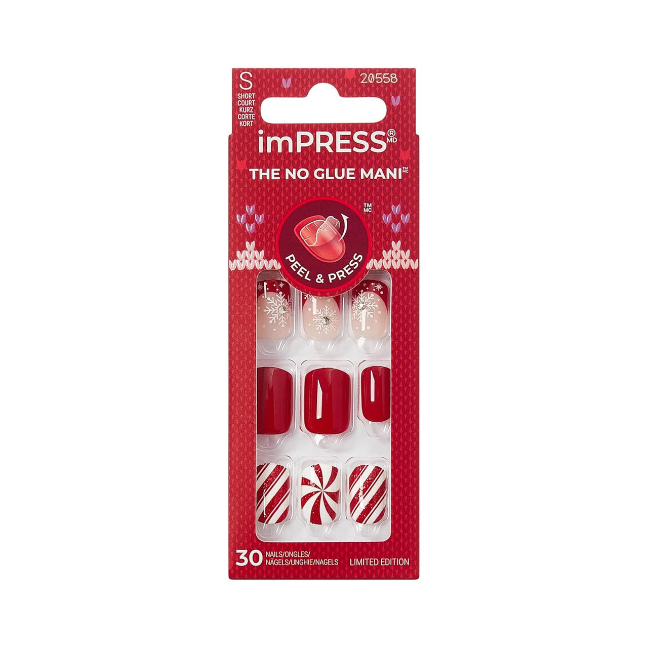 KISS Impress Manicure - SANTA BABY