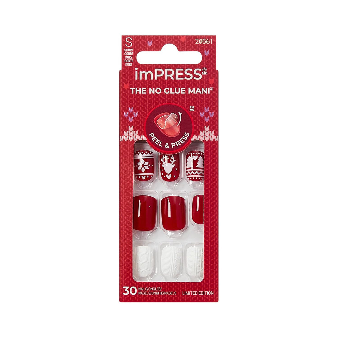KISS Impress Manicure - FEELIN FESTIVE