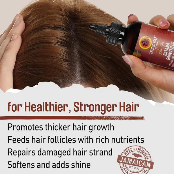 Tropic Isle Batana Growth Oil (4oz) - product image 4