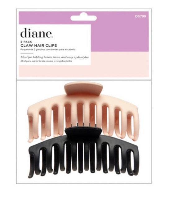 DIANE Claw Hair Clips (2 Pack) - Variant Claw Clip (D6799)