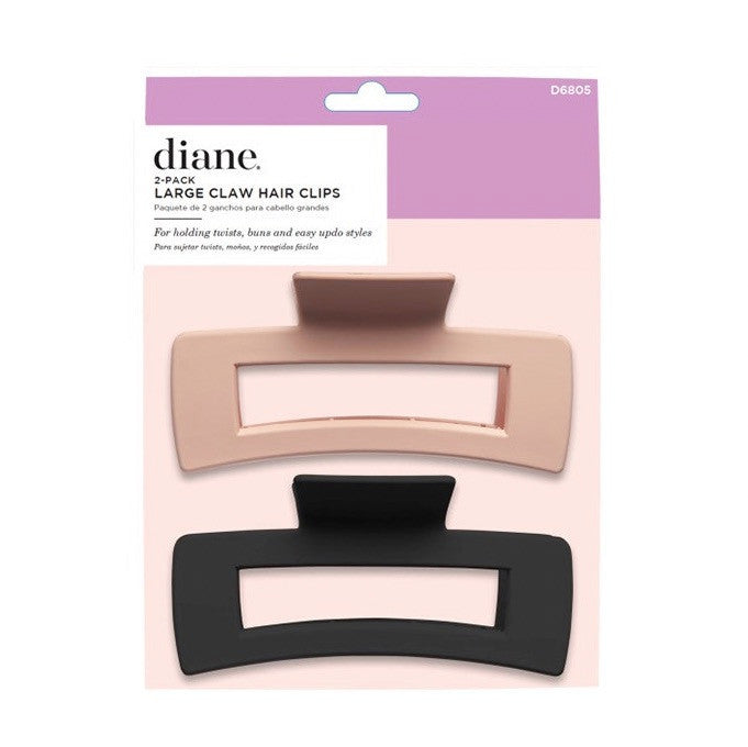 DIANE Large Claw Hair Clips (2 Pack)