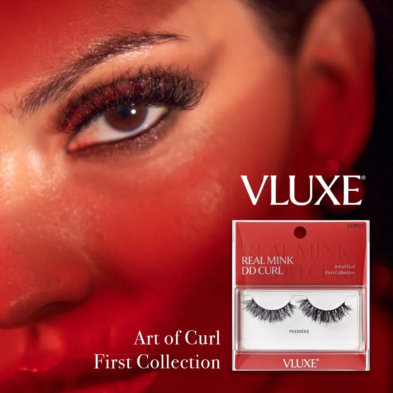 VLuxe 100% Real Mink DD Curl Strip Eyelashes - product image 3