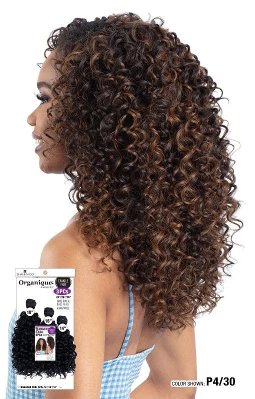 SHAKE N GO Organique  Mastermix Hawaiian Curl 3PCS (14"/16"/18") - product image 3