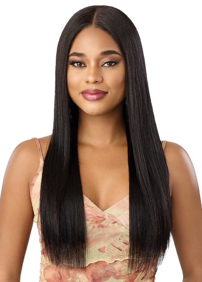 Outre 100% Unprocessed Human Hair SUGAR PUNCH 13X5 Lace Front Wig - HH-Remy Straight 24"