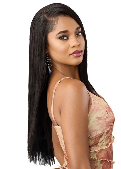 Outre 100% Unprocessed Human Hair SUGAR PUNCH 13X5 Lace Front Wig - HH-Remy Straight 24" - product image 3