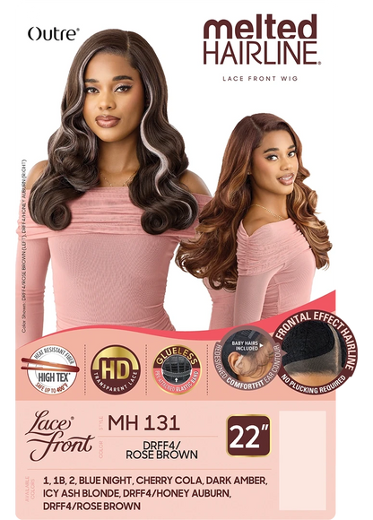 OUTRE Synthetic Melted HairlineHD Lace Front Wig - MH 131 - product image 6