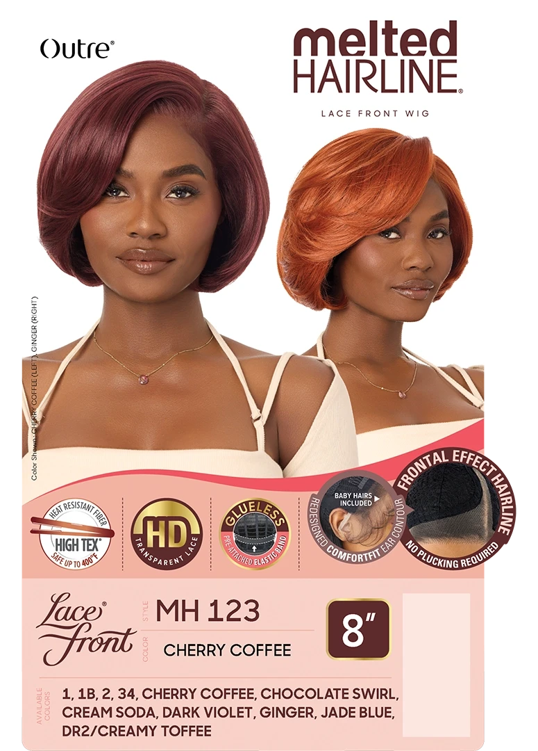 OUTRE Synthetic Melted HairlineHD Lace Front Wig - MH 123 - product image 6