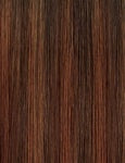 OUTRE Synthetic Perfect Hairline Swoop Series Glueless Lace Frontal Wig - Swoop Y-Part 209 - Color Chocolate Swirl swatch