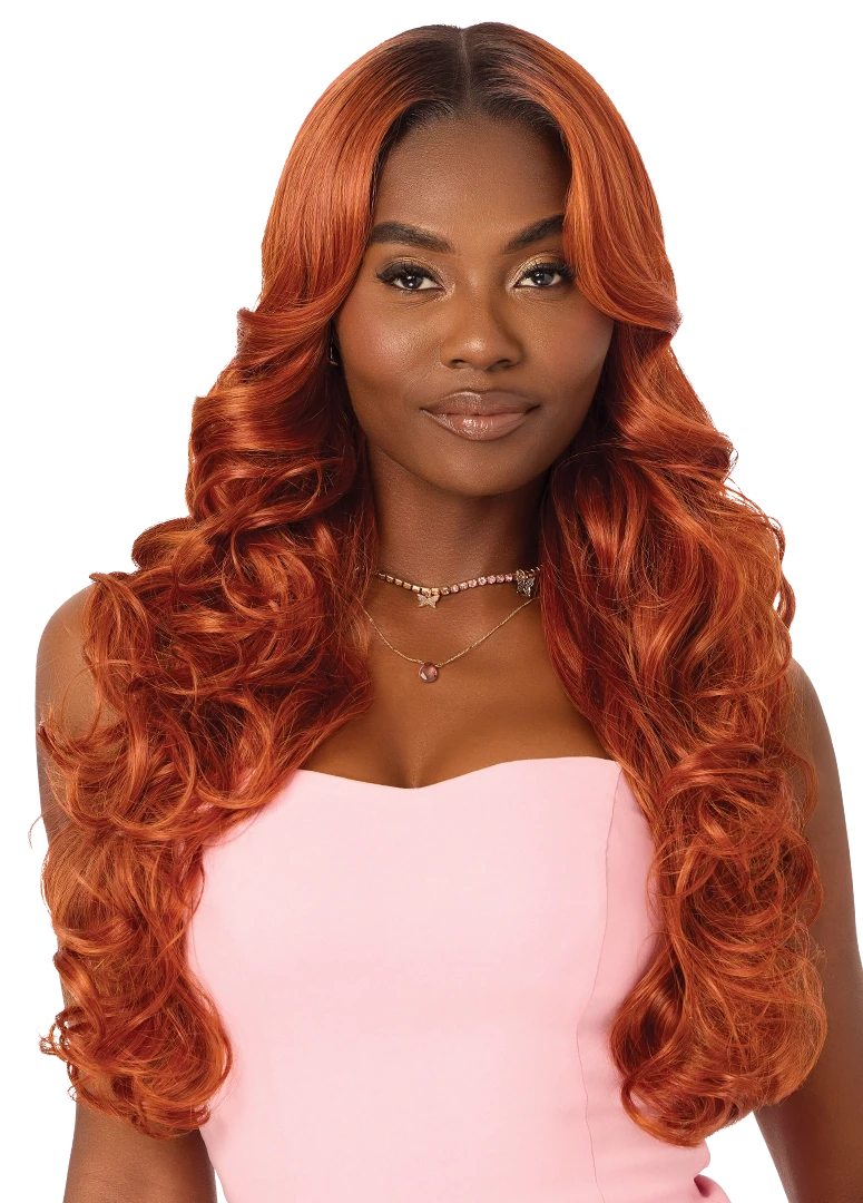 OUTRE Synthetic Perfect Hairline Swoop Series Glueless Lace Frontal Wig - Swoop Y-Part 209