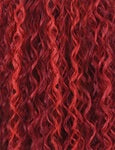 OUTRE Synthetic Perfect Hairline Swoop Series Glueless Lace Frontal Wig - Swoop 19 - Color ST Cherry Crush swatch