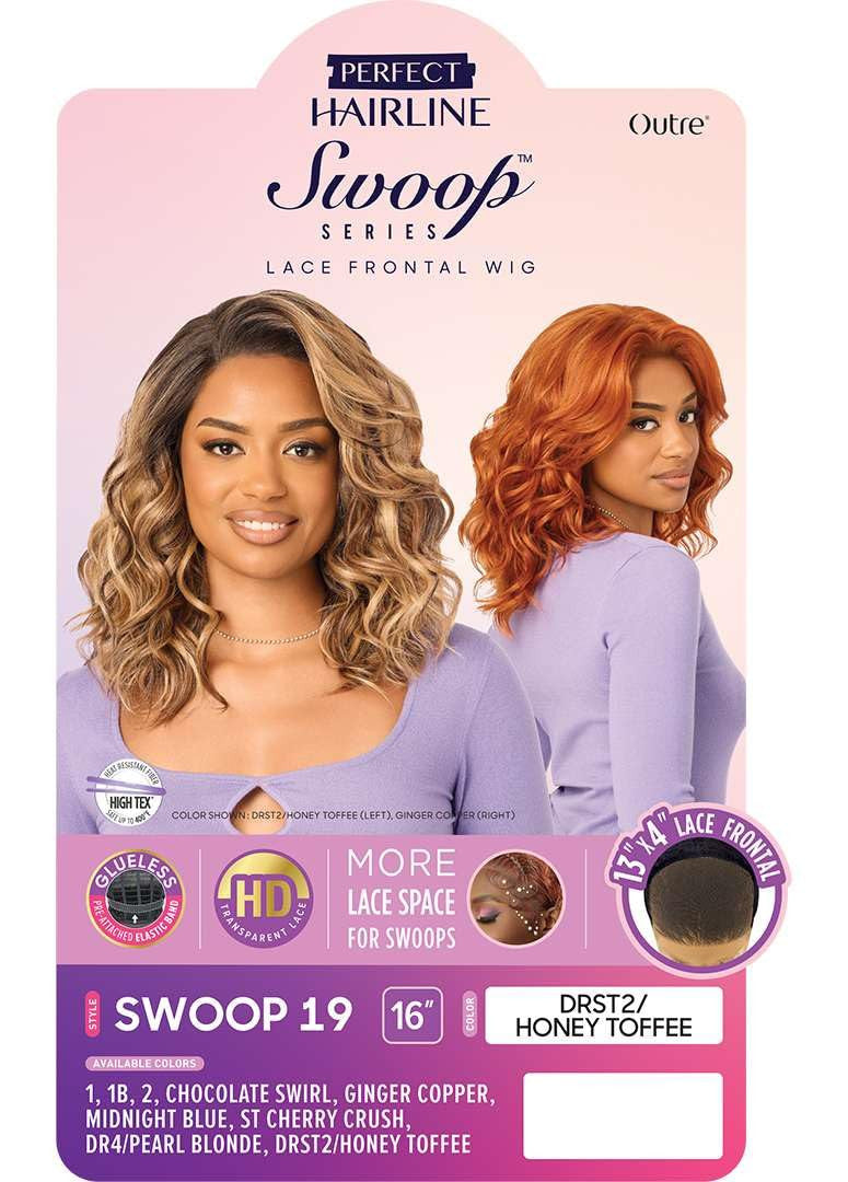 OUTRE Synthetic Perfect Hairline Swoop Series Glueless Lace Frontal Wig - Swoop 19 - product image 8