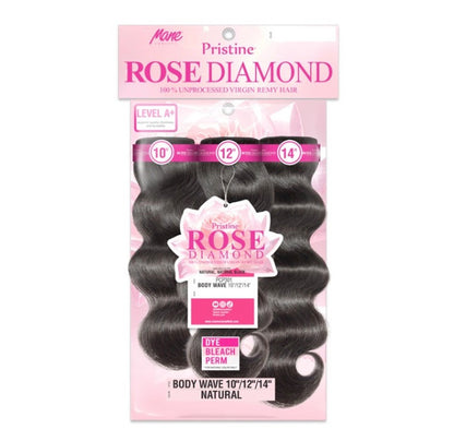 MANE CONCEPT Pristine Rose Diamond 100% Unprocessed Hair Multi Pack - Body Wave