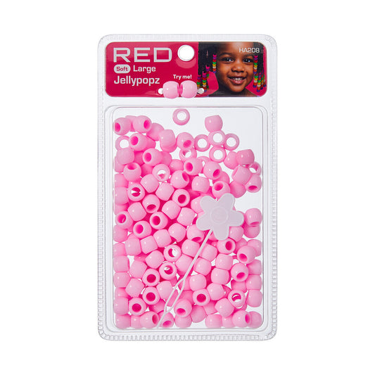 RED Jellypopz Hairbeads (Large)