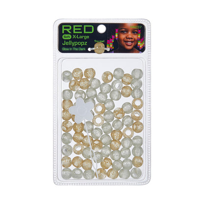 RED Jellypopz Hairbeads (X-Large) - product image 12