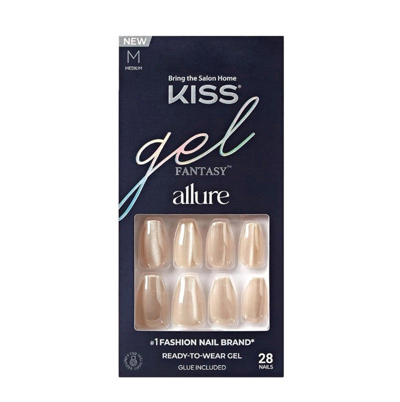 KISS Gel Fantasy Allure Nails - Moon Beam