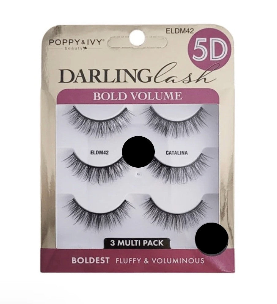 ABSOLUTE Poppy & Ivy 5D Darling Lashes Multipack (3 Pairs) - product image 2