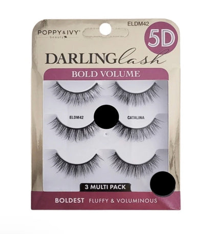 ABSOLUTE Poppy & Ivy 5D Darling Lashes Multipack (3 Pairs) - product image 2