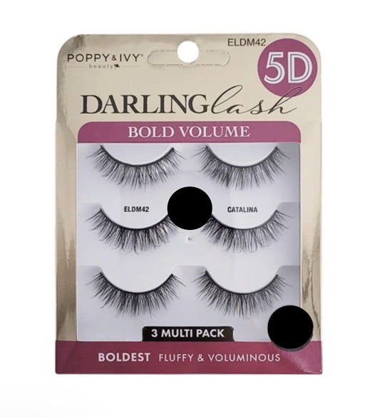 ABSOLUTE Poppy & Ivy 5D Darling Lashes Multipack (3 Pairs) - product image 2