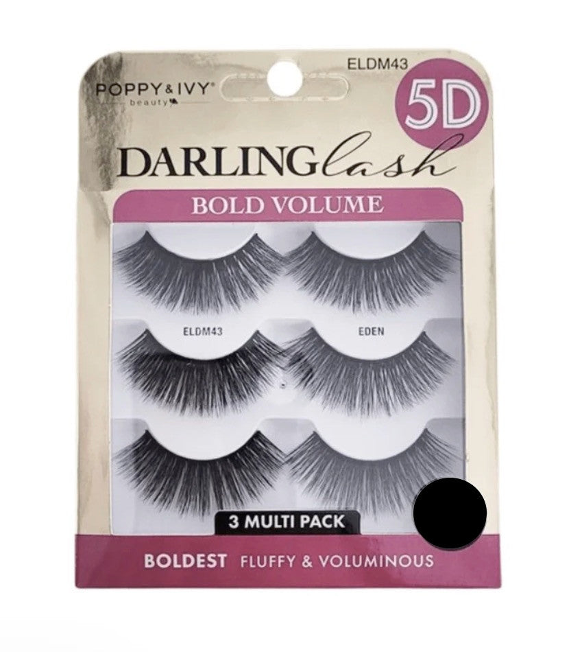 ABSOLUTE Poppy & Ivy 5D Darling Lashes Multipack (3 Pairs) - product image 3