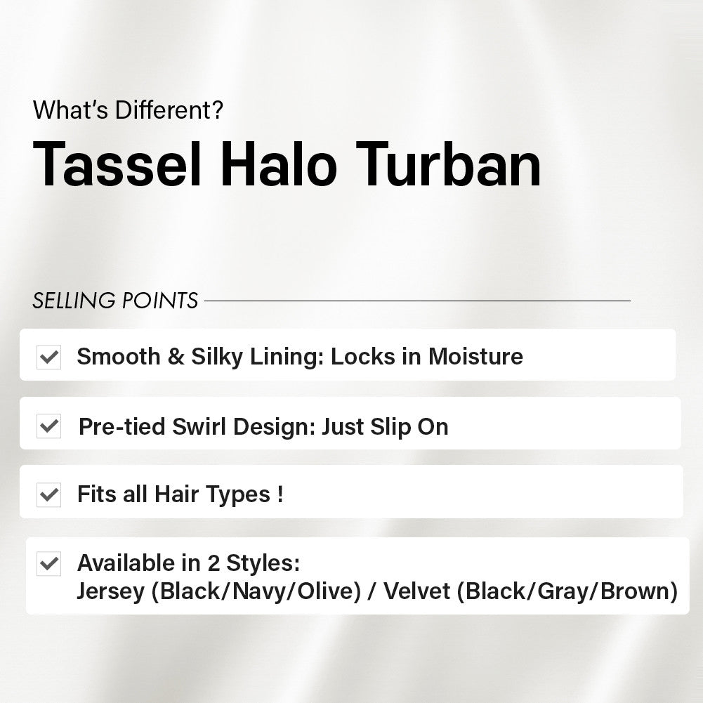 RED Satin-Lined Halo Turban (HD311 - HD316) - product image 2
