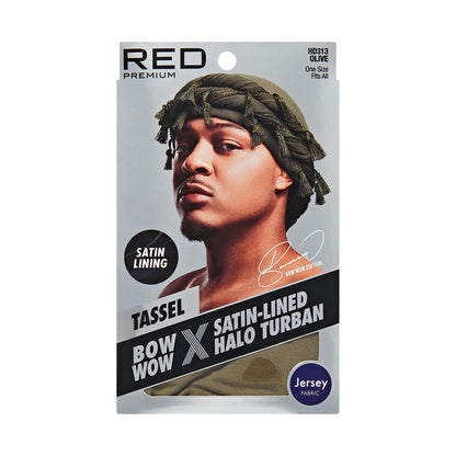 RED Satin-Lined Halo Turban (HD311 - HD316) - product image 4