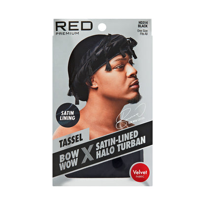 RED Satin-Lined Halo Turban (HD311 - HD316) - product image 5