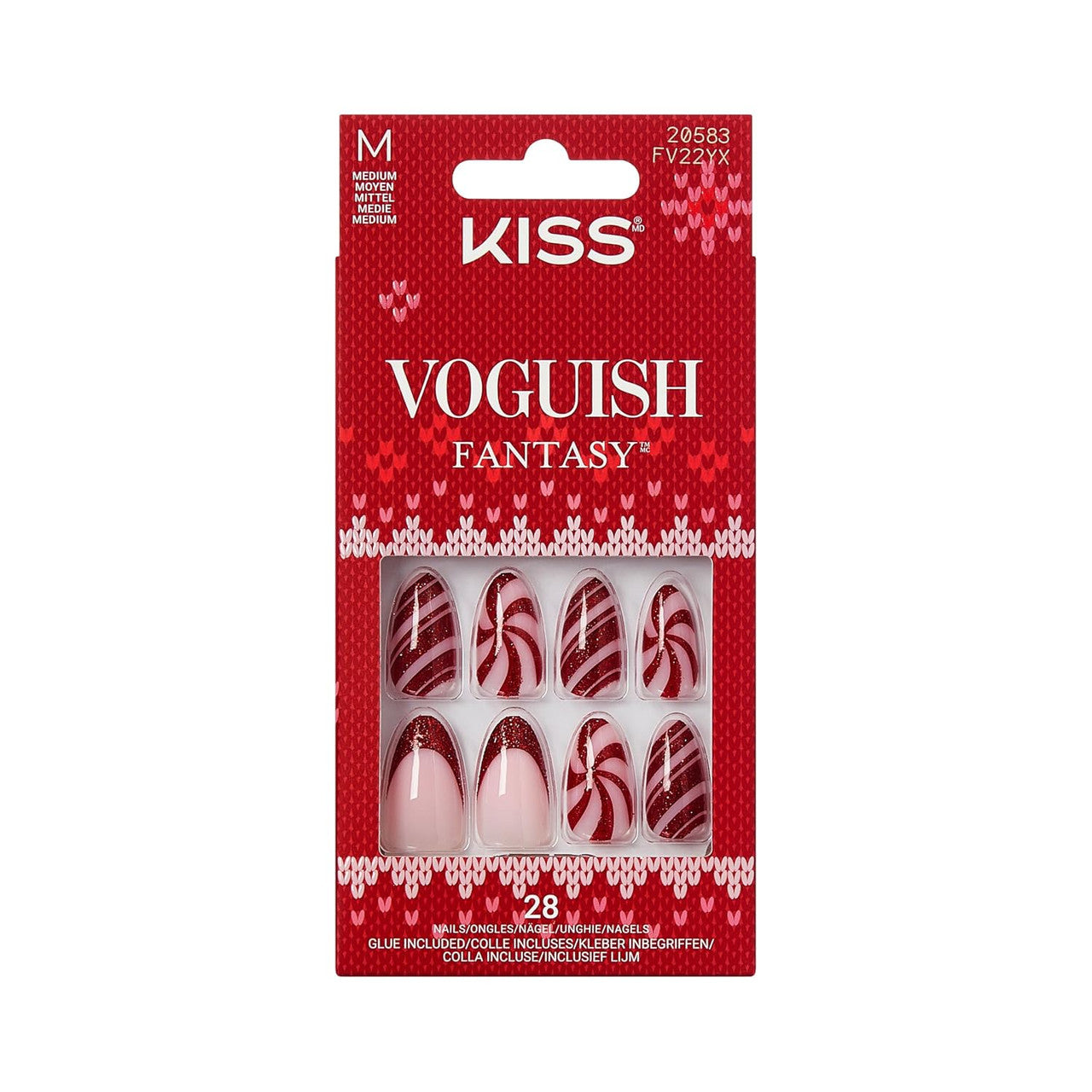 KISS Voguish Fantasy Nails - ONE MORE KISS