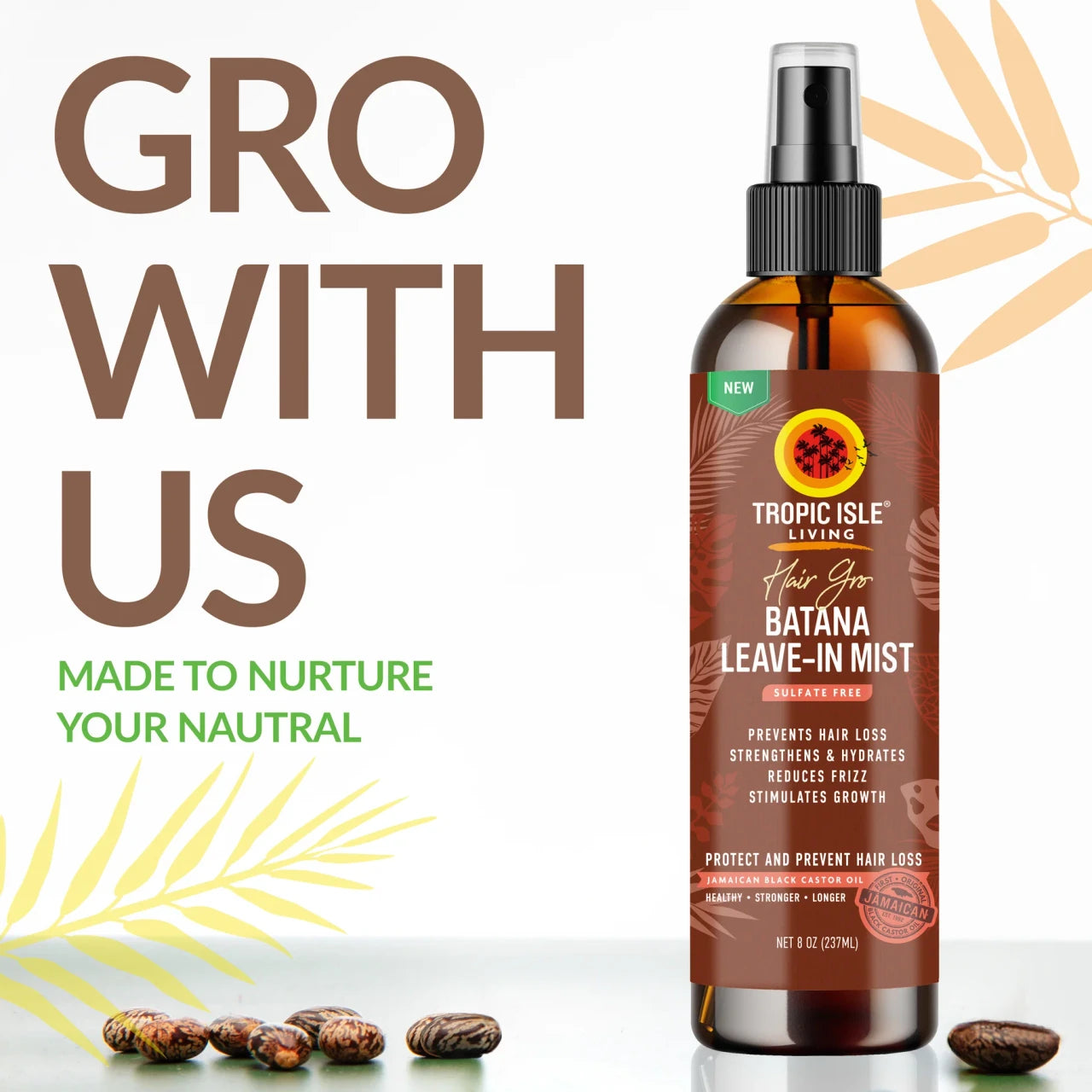 Tropic Isle Batana Leave-In Mist (8oz) - product image 2