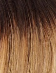 SENSATIONNEL Butta Pre-Cut Synthetic HD Glueless Lace Wig - BUTTA 360 UNIT 12 - Color Natural Roots Butterscotch swatch