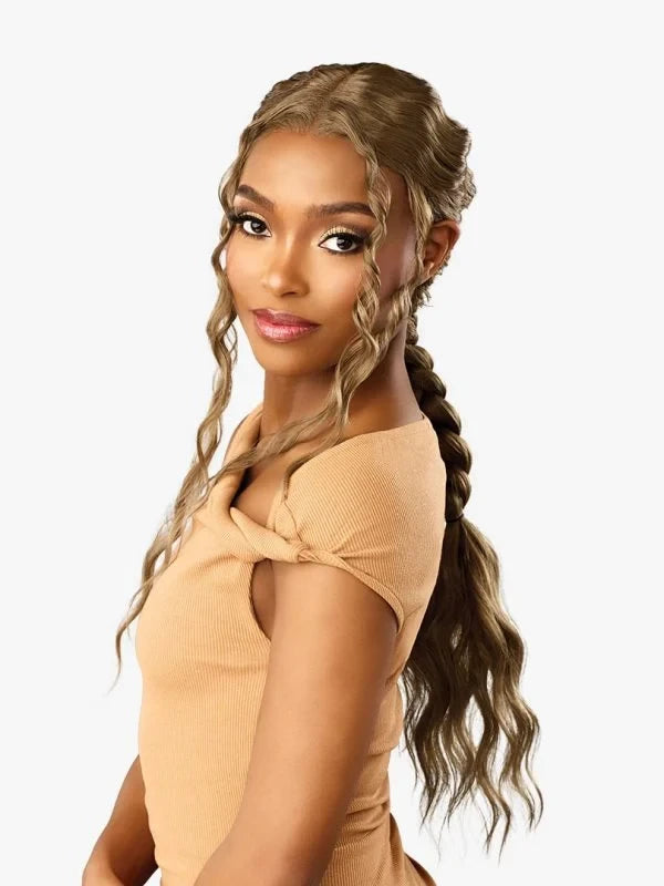 SENSATIONNEL Butta Pre-Cut Synthetic HD Glueless Lace Wig - BUTTA 360 UNIT 12 - product image 4