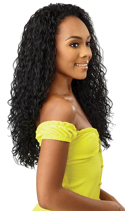 OUTRE Converti Cap Premium Synthetic Wig (Wet & Wavy) - WATERFALL IN LOVE - product image 3