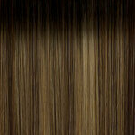 OUTRE Synthetic Pre-Plucked HD Transparent Lace Front Wig- GRETA - Color DRCHOCRM swatch