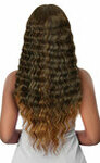 OUTRE Synthetic Crimp Wave HD Transparent Lace Front Wig - ODESSA - Color Chocolate Covered Honey swatch
