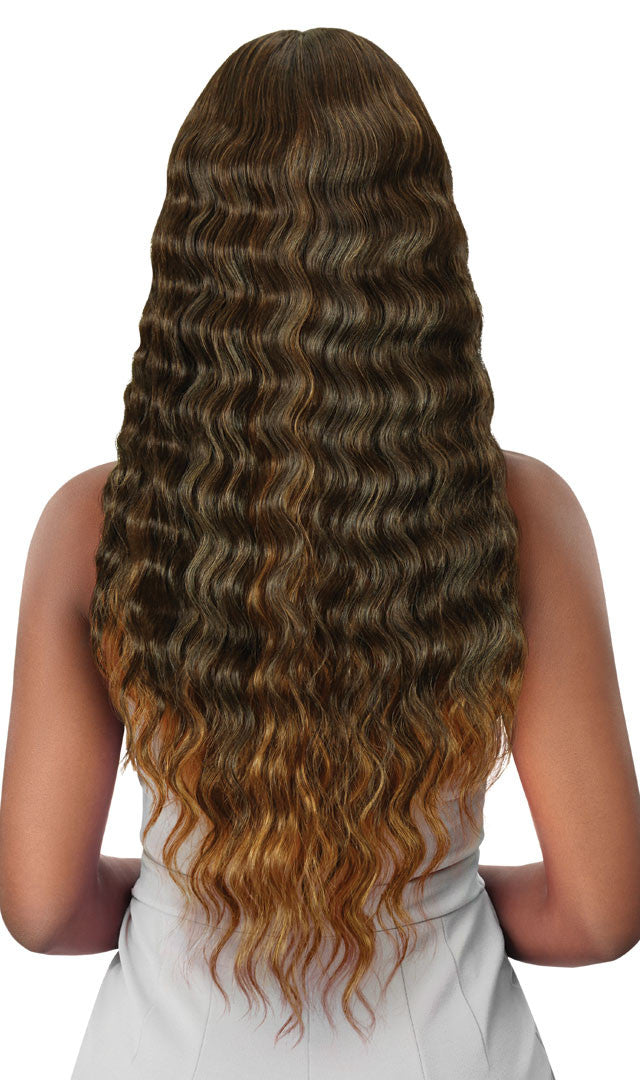 OUTRE Synthetic Crimp Wave HD Transparent Lace Front Wig - ODESSA - product image 3