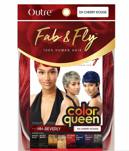 OUTRE Fab & Fly 100% Unprocessed Human Hair Wig - HH-BEVERLY - product image 6