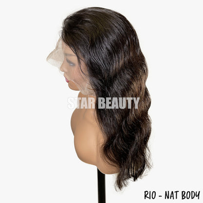 RIO 100% Human Hair Lace Frontal Wig - BODY WAVE