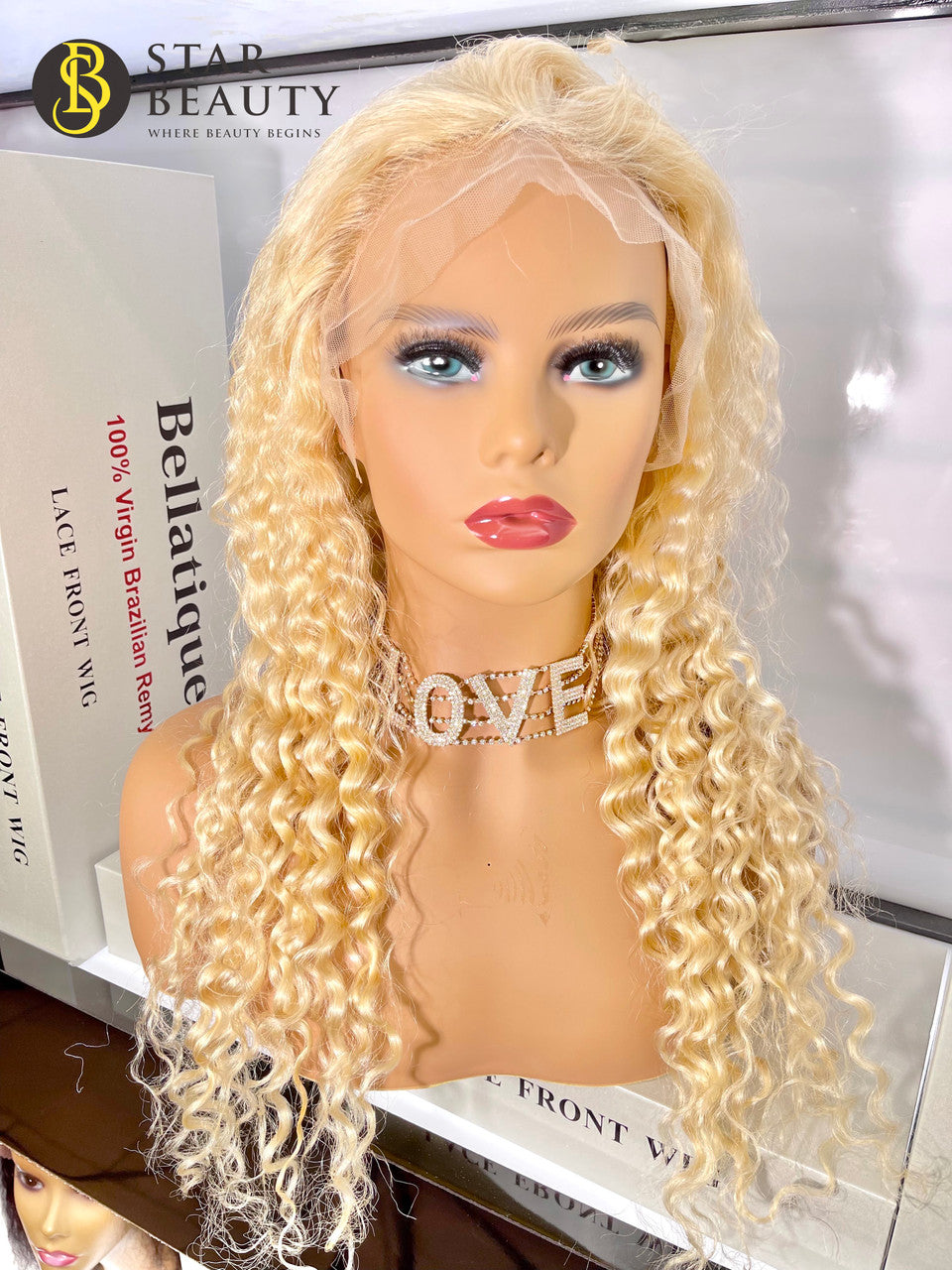 RIO 100% Human Hair Lace Frontal Wig - PINEAPPLE - product image 6